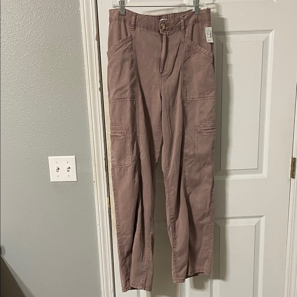 Maurices Women's Wide Leg Pants in Mauve
